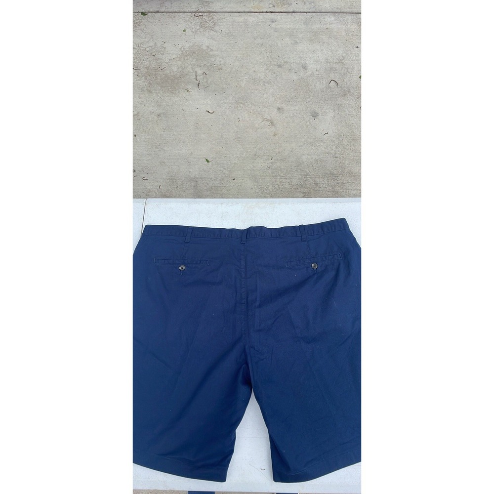 Saddlebred Men's Shorts‎ 4 Pockets Flat Front. Blue Size 48w - Picture 3 of 7